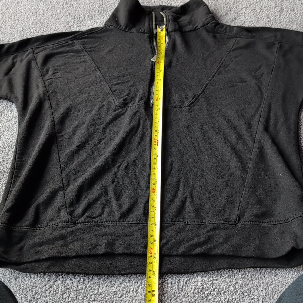 Workshop Republic Clothing Black Half-Zip Pullover Sweater Size XS - Picture 9 of 9